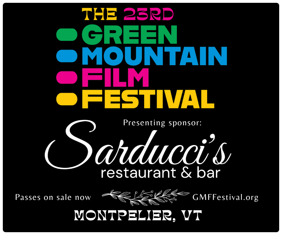 A festival ad that names Sarducci's as the presenting sponsor